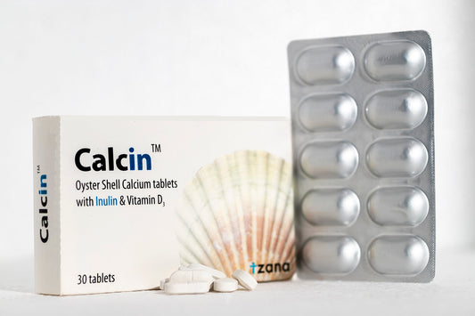 Calcium tablet for women with Prebiotic Inulin