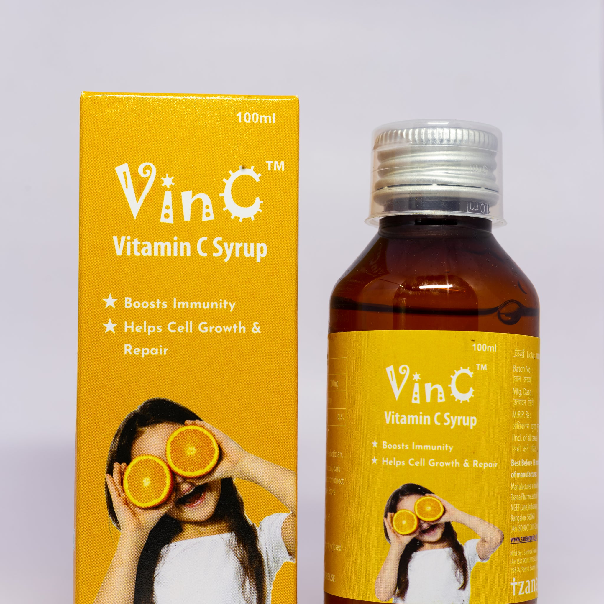 VinC Vitamin C syrup 100ml